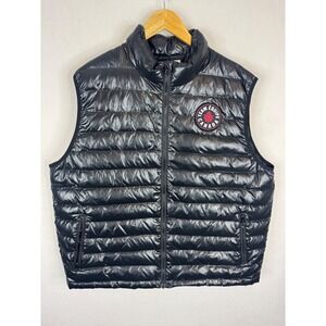 Hudson's‎ Bay Team Canada Olympic Down Puffer Vest Mens XXL Black Full Zip